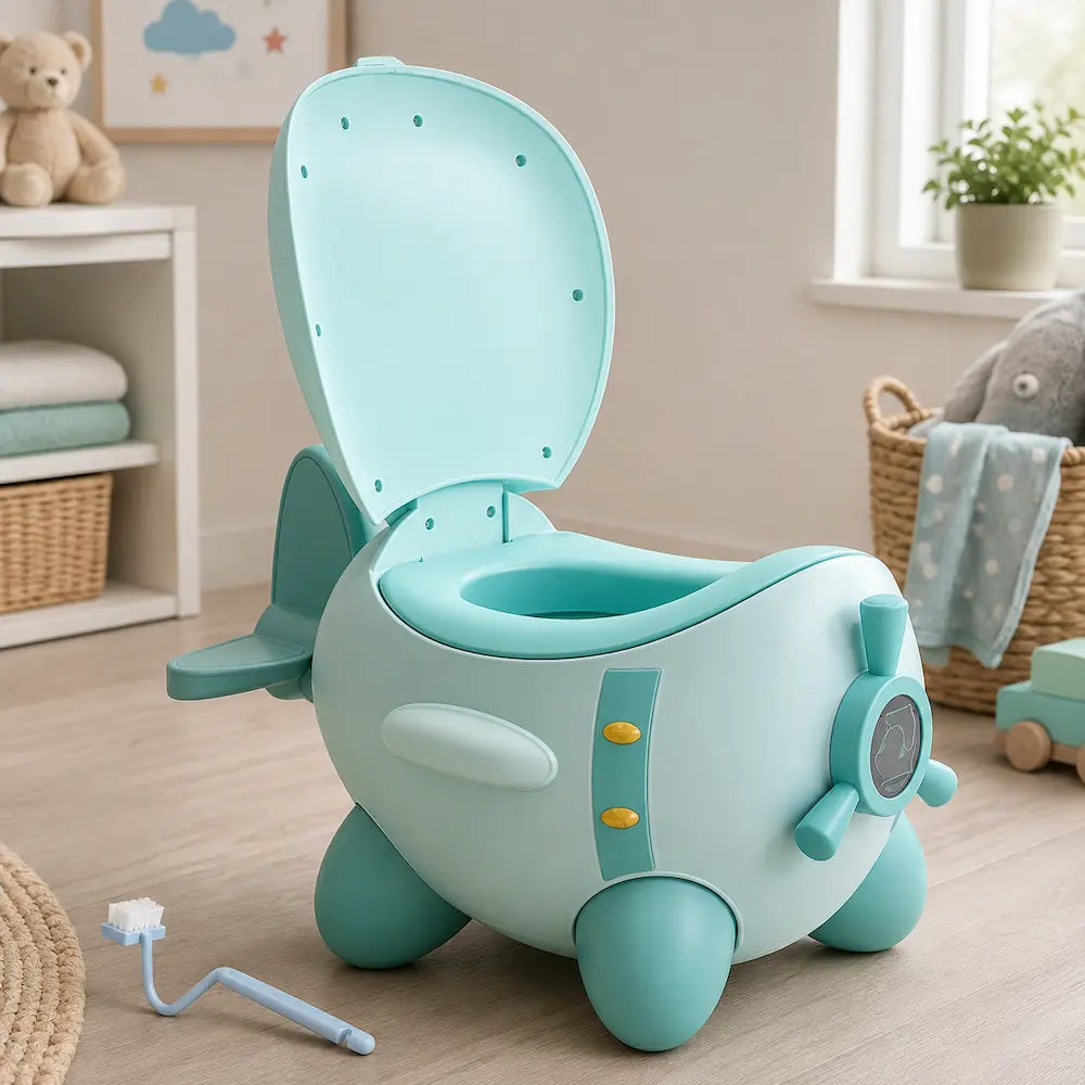 Pot de toilette bébé p’tit avion – Autonomie | Avylo