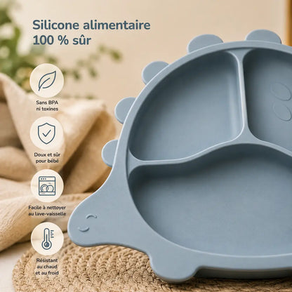 Coffret repas bébé - Vaisselle à ventouse | Léaboo