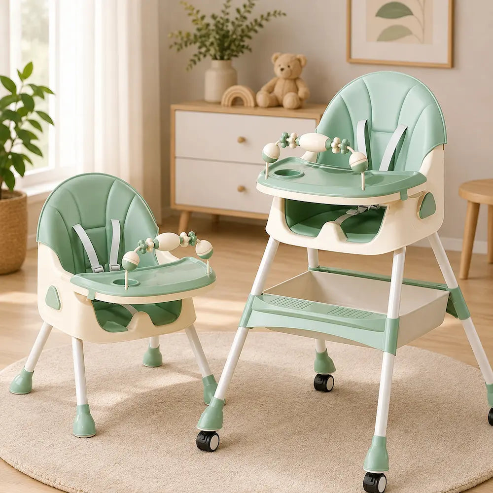 Chaise haute bébé 3 en 1 - Évolutive | Élyna