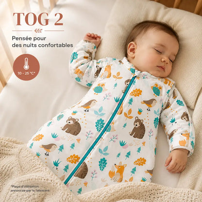 Gigoteuse Bébé TOG 2 - Manches Amovibles | Coconéa