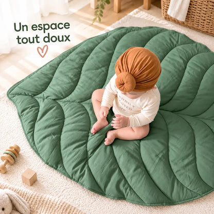 Tapis feuille - Douceur pour bébé | Foléa