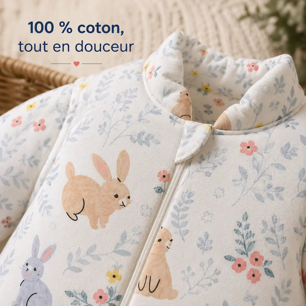 Gigoteuse Bébé TOG 2 Lapin - Douceur | DouxRêve