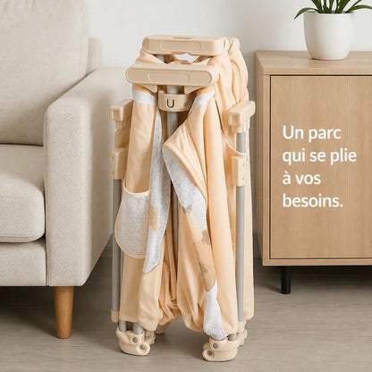 Parc bébé pliable 150×180 cm - Grand espace | Léavio