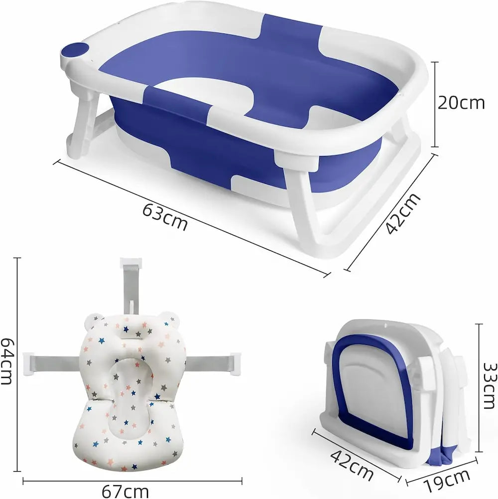 Baignoire bébé pliable - Gain de place | PliaBain
