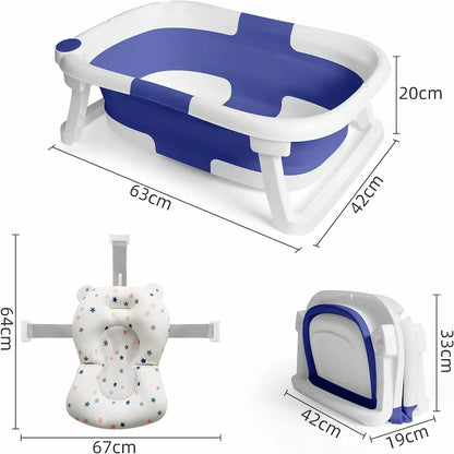 Baignoire bébé pliable - Gain de place | PliaBain