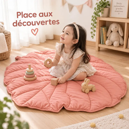 Tapis feuille - Douceur pour bébé | Foléa