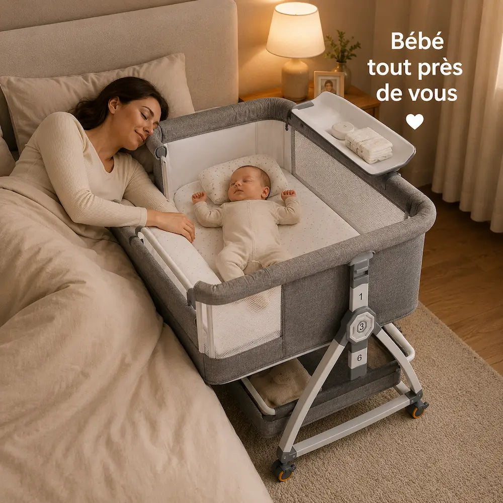 Lit cododo réglable - Bébé tout près | Nuvéa