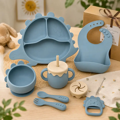 Coffret repas bébé - Vaisselle à ventouse | Léaboo
