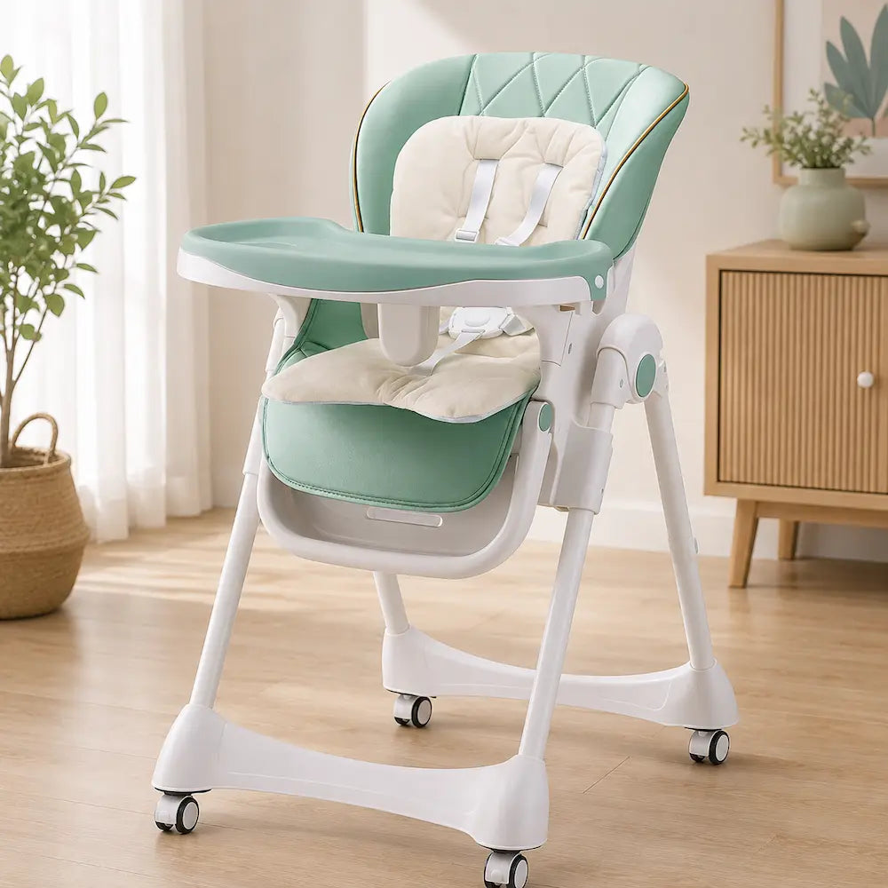 Chaise haute bébé évolutive - Pliable | Léalia