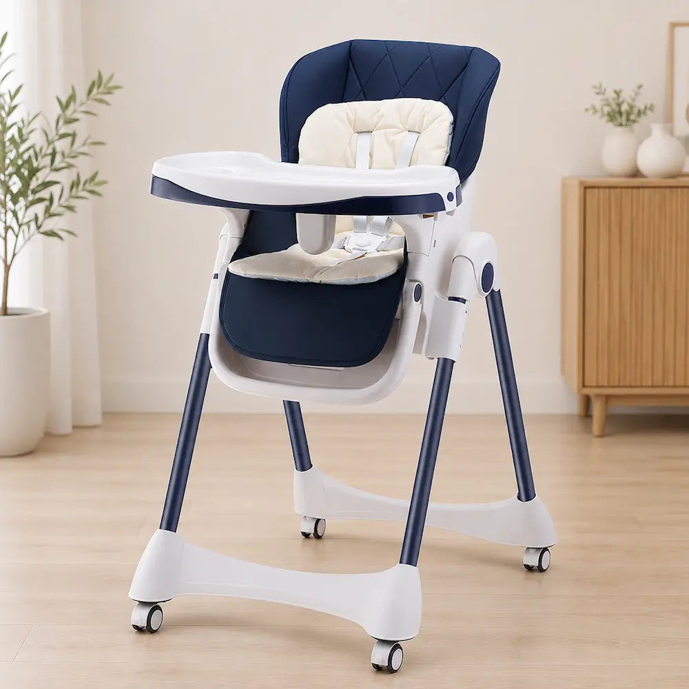 Chaise haute bébé évolutive - Pliable | Léalia