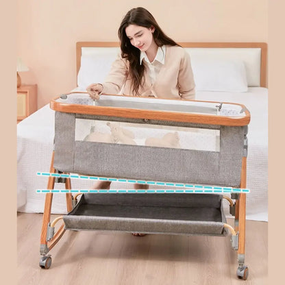 Lit cododo réglable finition bois - Proche de bébé | Lévia