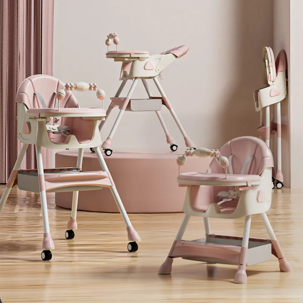 Chaise haute bébé 3 en 1 - Évolutive | Élyna