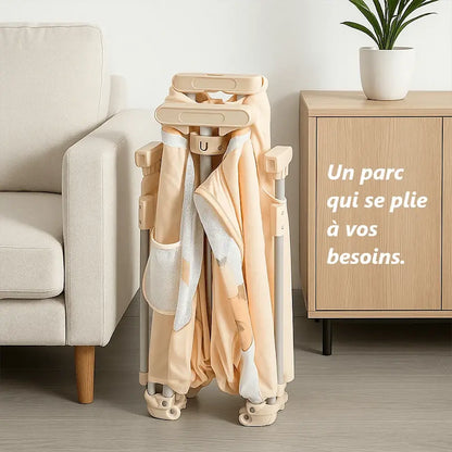 Parc bébé pliable 130×130 cm - Avec tapis | Léapark