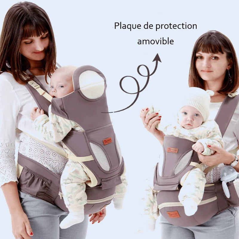 Porte-Bébé Confort - Mains libres | LéaCocon