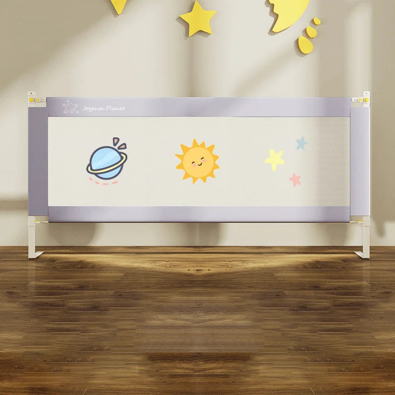 Barrière de lit pour bébé système solaire - Réglable | LéaSafe