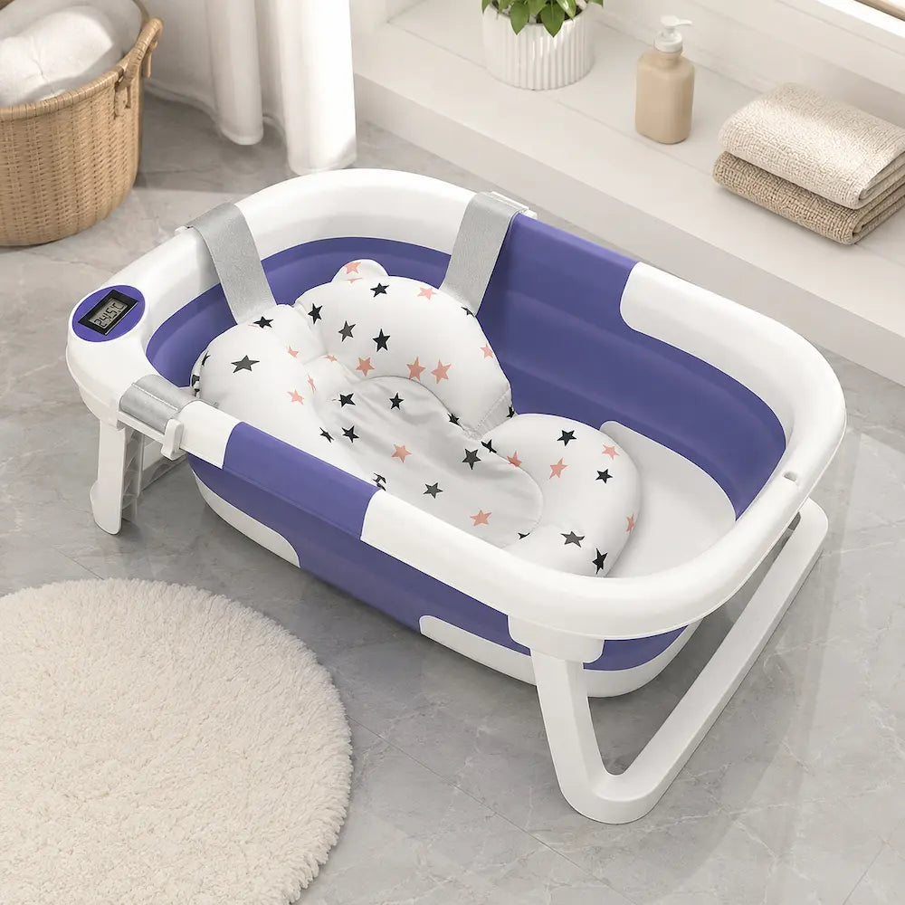 Baignoire bébé pliable - Gain de place | PliaBain