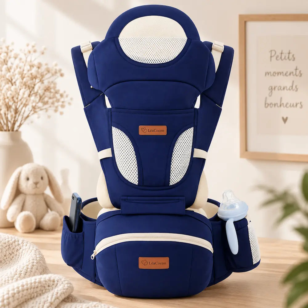 Porte-Bébé Confort - Mains libres | LéaCocon