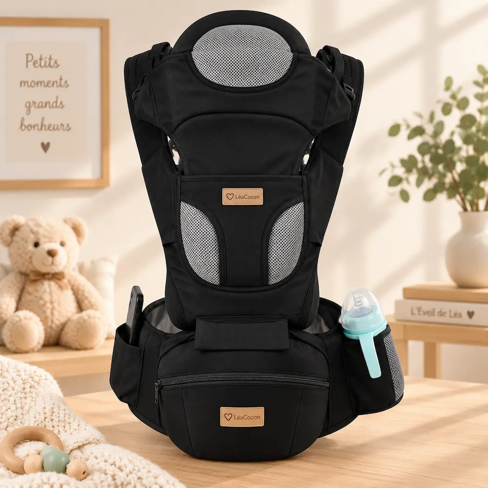 Porte-Bébé Confort - Mains libres | LéaCocon