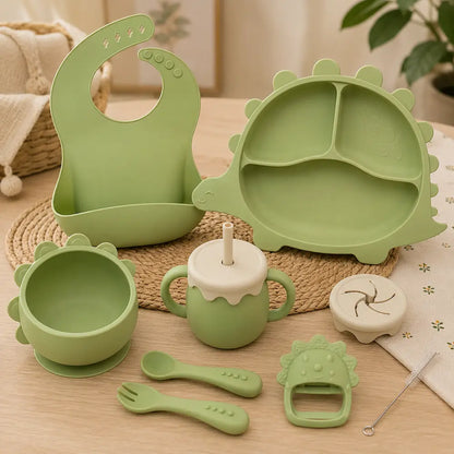 Coffret repas bébé - Vaisselle à ventouse | Léaboo